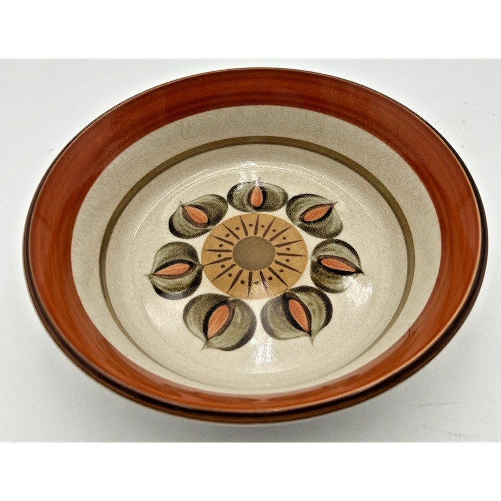 Vtg. Phi Premiere Durastone Melba 8.5" Serving‎ Bowl P9251 Japan 1970s